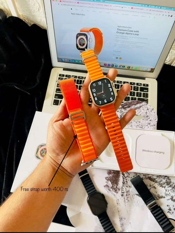 SERIES 8 ULTRA (Black colour only) 49 MM SIZE DUEL STRAP