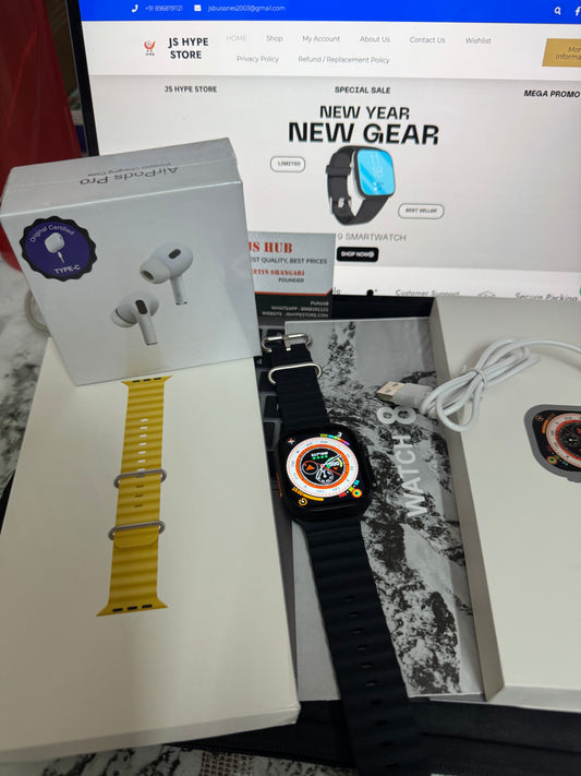 2in1 Combo Ultra + Airpods Pro 2 USA