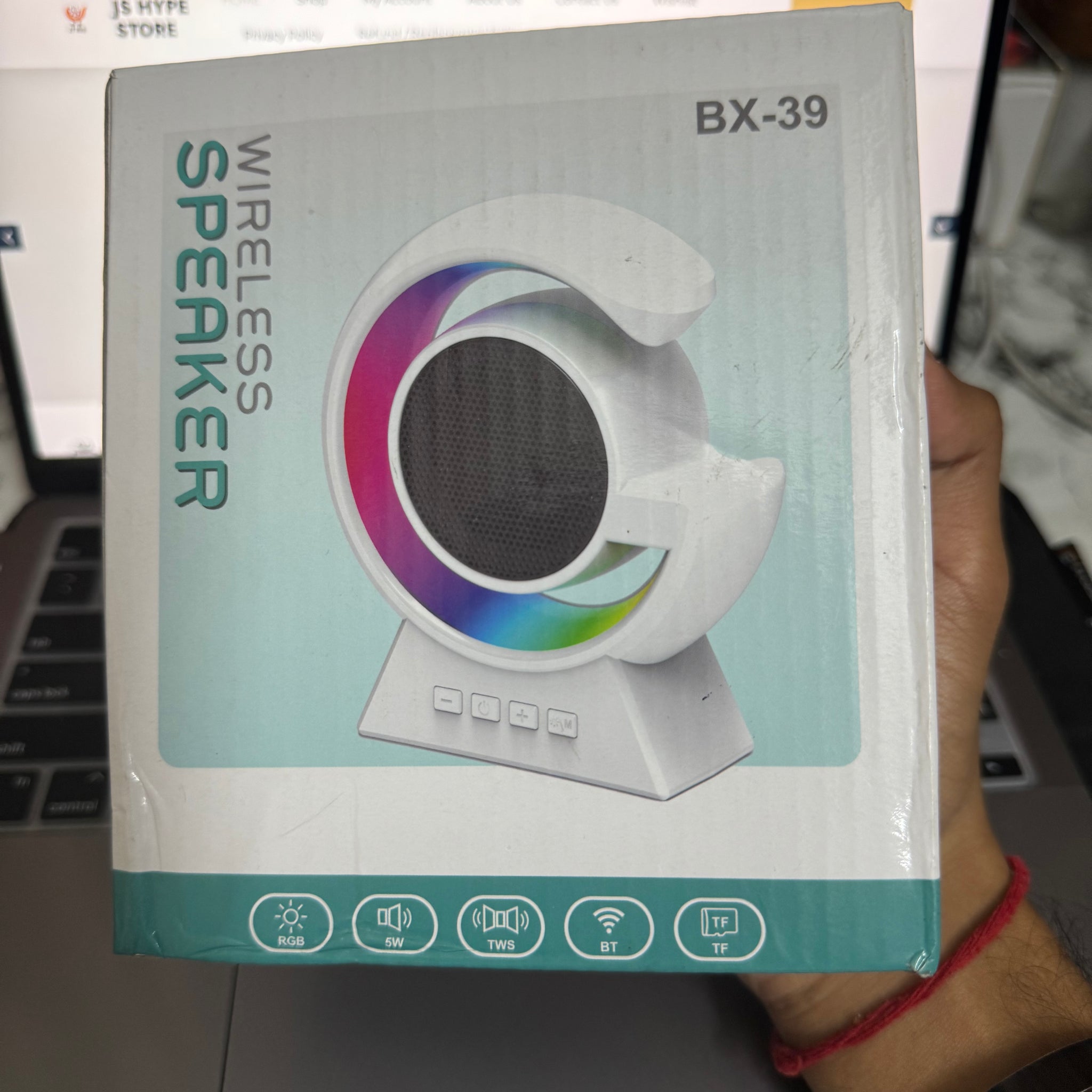 Portable RGB bluetooth Speaker