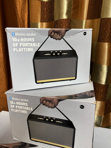 Marshalll M17 Big Retro Wireless Bluetooth Speaker | Premium Vintage Design with Custom Bass/Treble Control