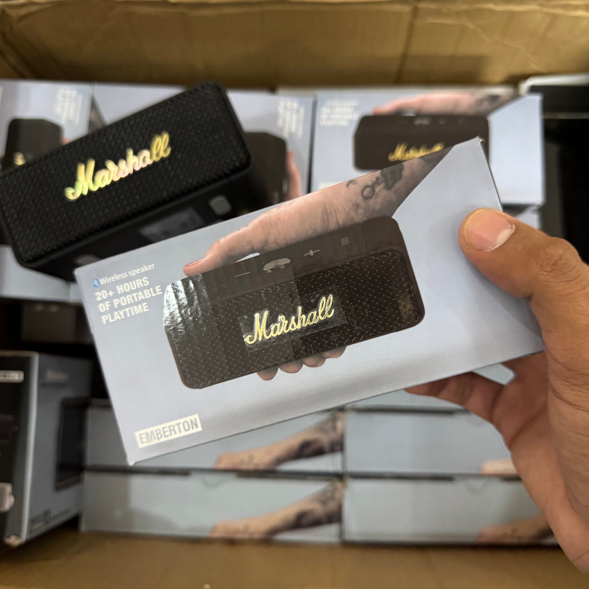 MARSHALLL Embertonn bluetooth portable SPEAKER🔥😍