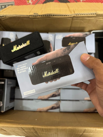 MARSHALLL Embertonn bluetooth portable SPEAKER🔥😍