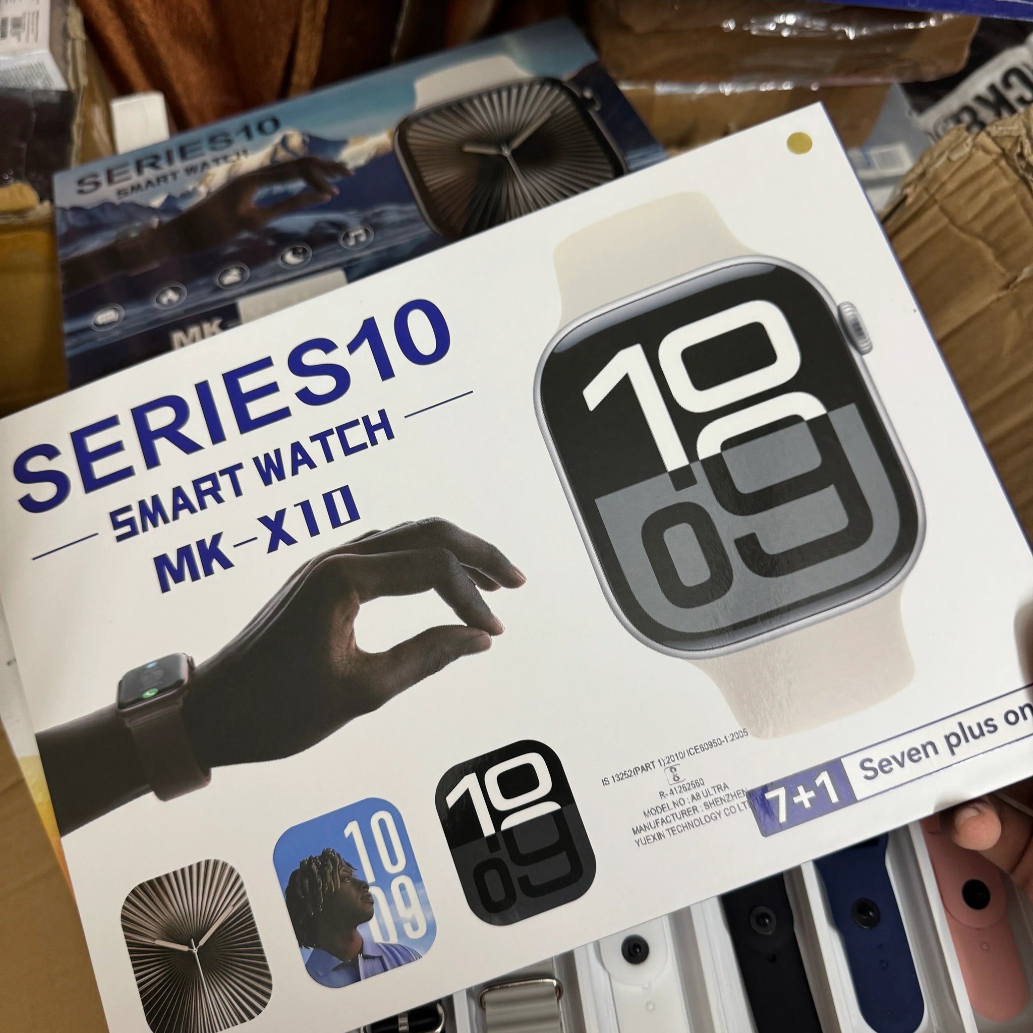 series 10 7in1  smartwatch Combo