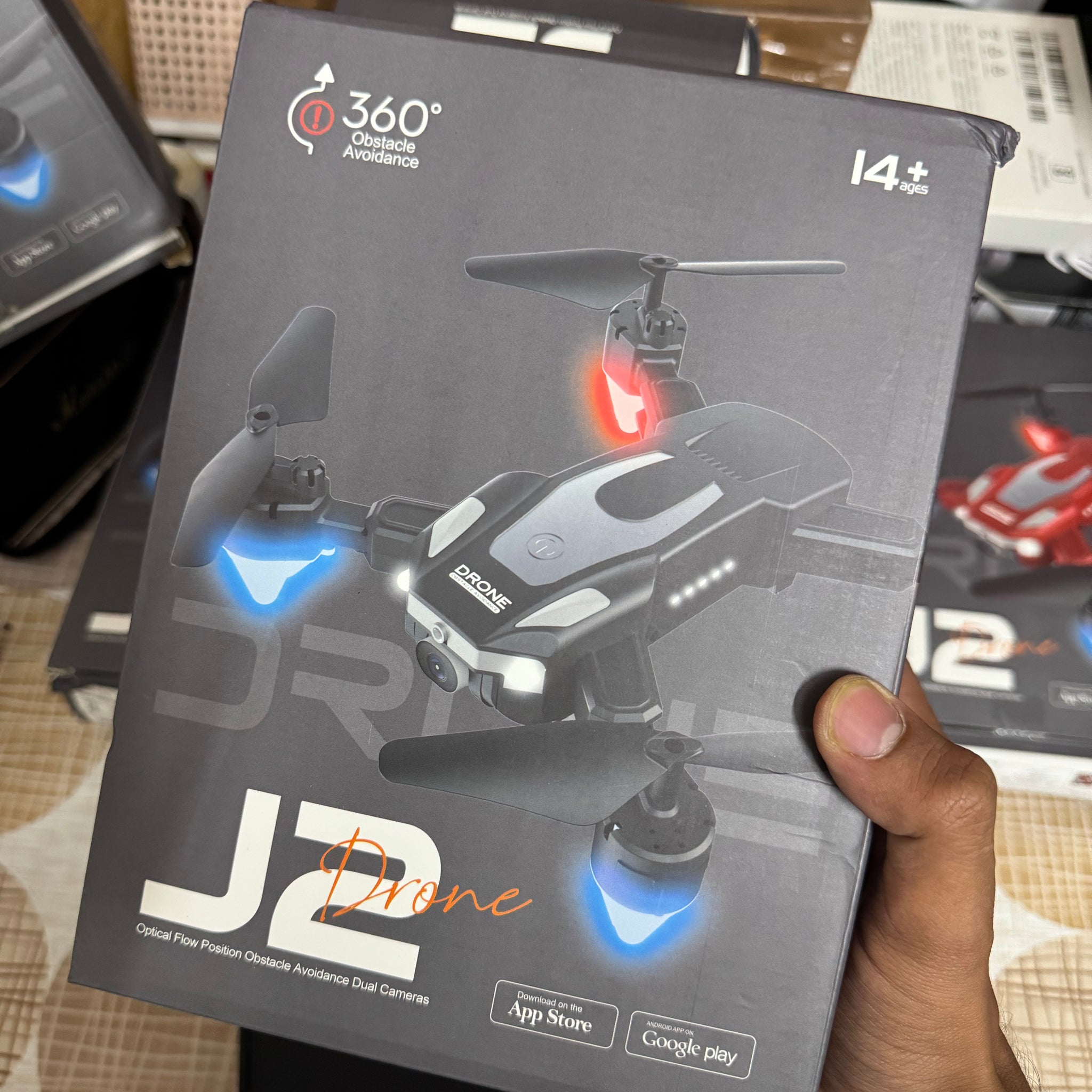 J2 HD Drone with 360° Obstacle Sensors 🛸