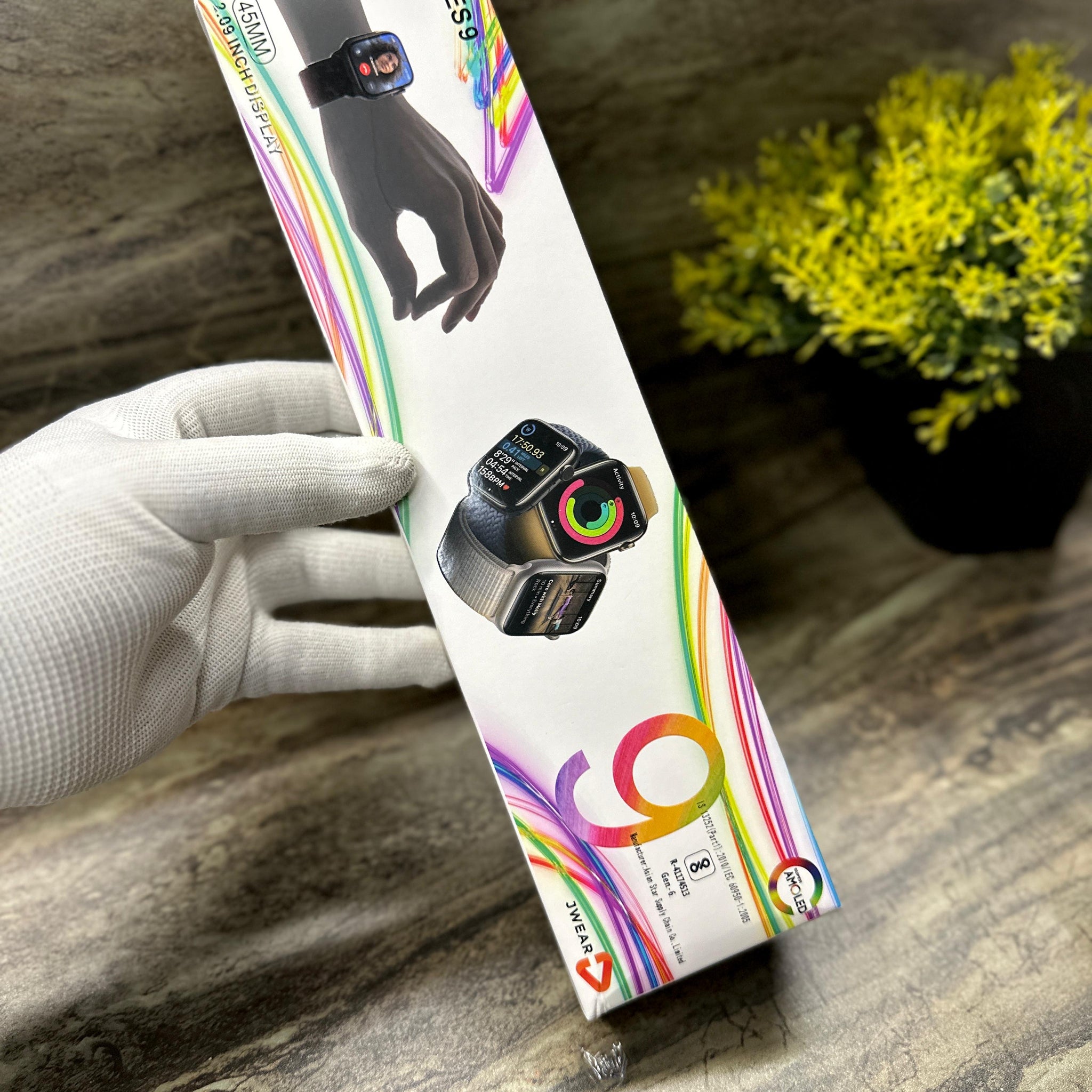 Series 9 Smartwatch on/off Logo