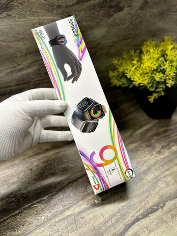 Series 9 Smartwatch on/off Logo