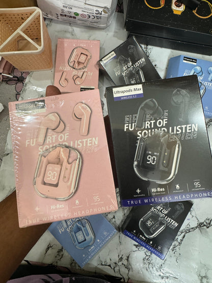 Diwali sale 🎇 Transparent Ultra pods EarBuds