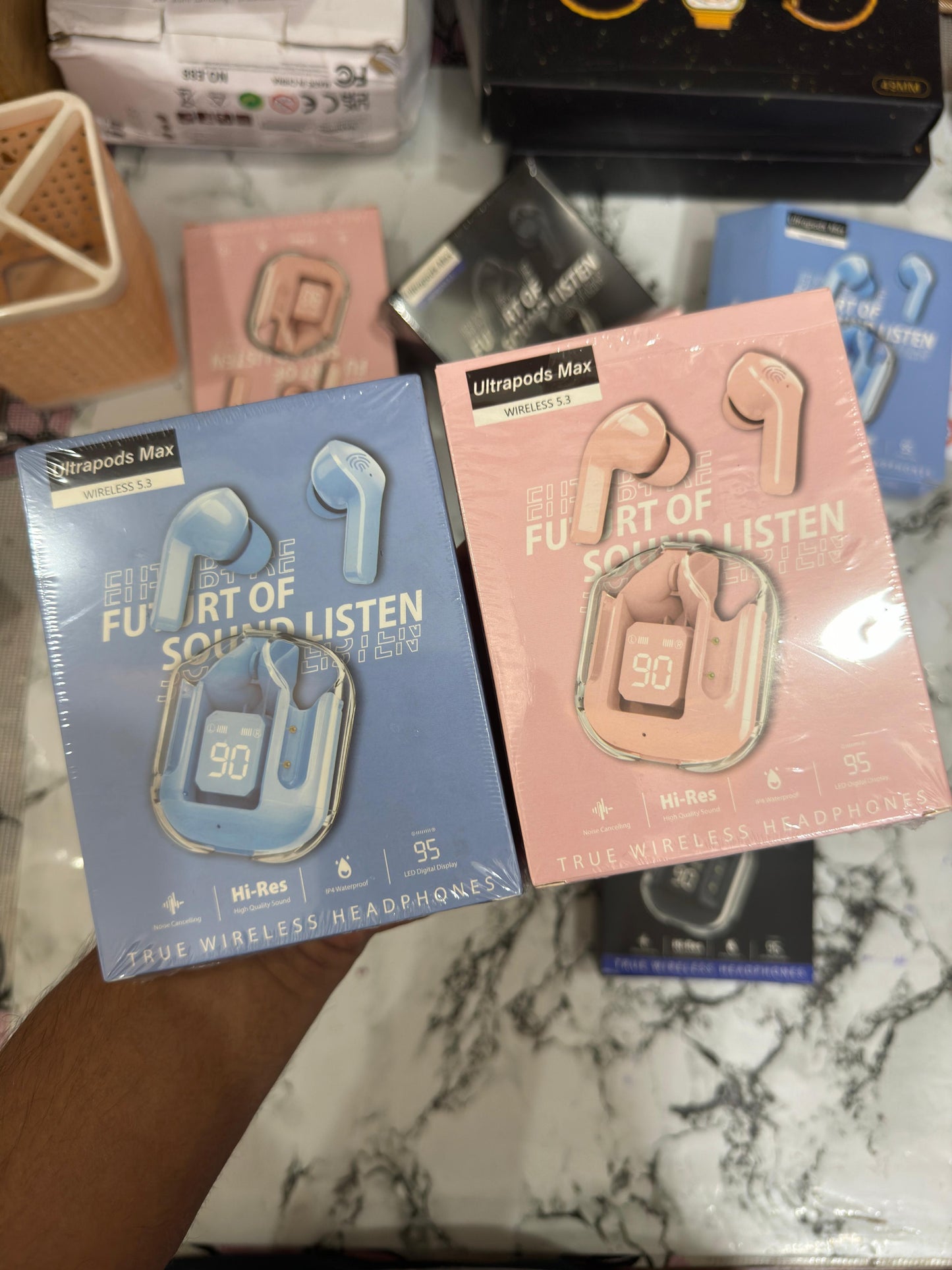 Diwali sale 🎇 Transparent Ultra pods EarBuds