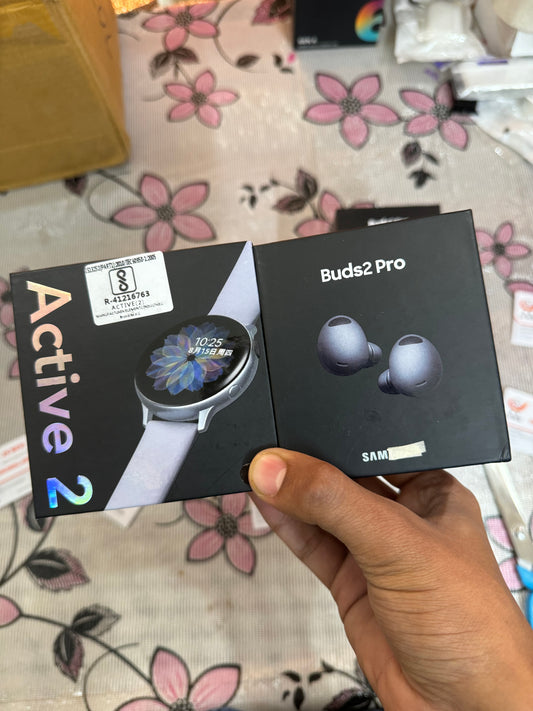 Active 2 + Buds pro 2 Combo (with logo)