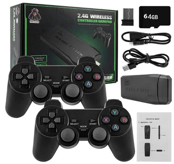 Dual Player-4K Ultra HD Game Stick Wireless Console Game Stick Video Game