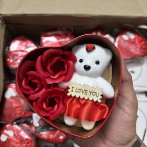 Valentine’s Day Red heart Gift box 🎁❤️